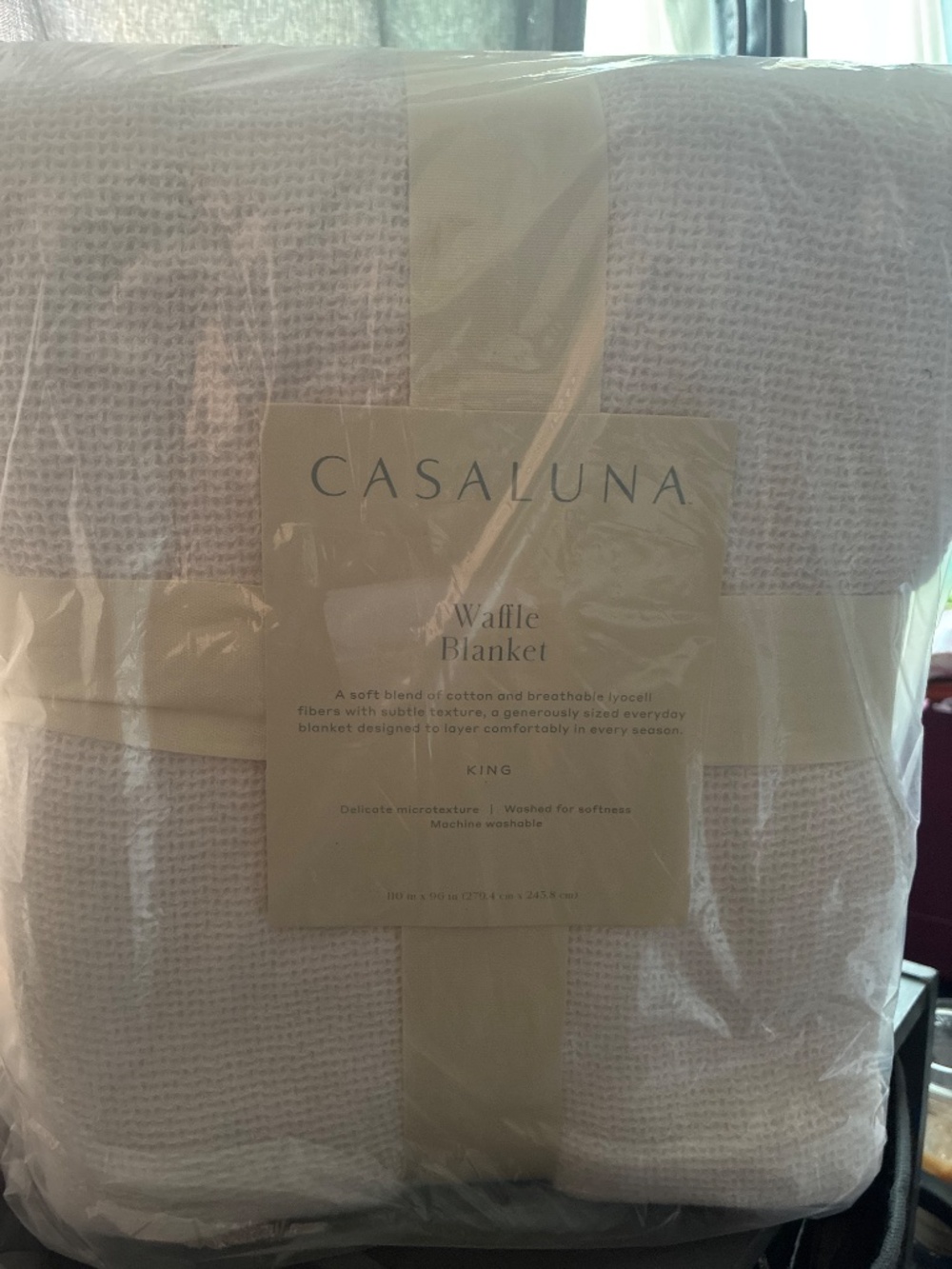 CasaLuna Waffle Blanket - Picture 5 of 5
